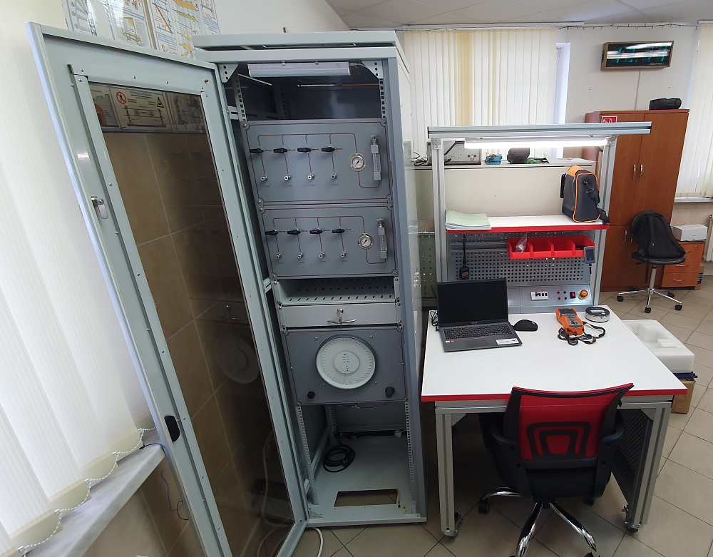 Оснащение метрологической лаборатории в НГДУ "Речицанефть"