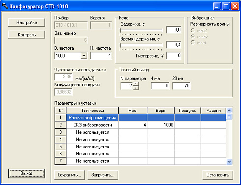 Одноканальный виброключ CTD-1010